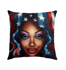 Durable and stylish American Glory Pillow for garden chairs or patio decor