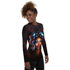 American Glory Women's Rash Guard - Beyond T-shirts