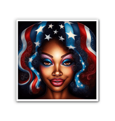 American Glory Wrapped Canvas - Beyond T-shirts