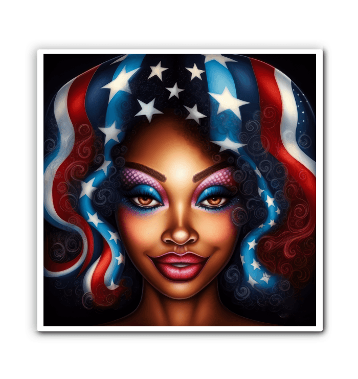 American Glory Wrapped Canvas - Beyond T-shirts