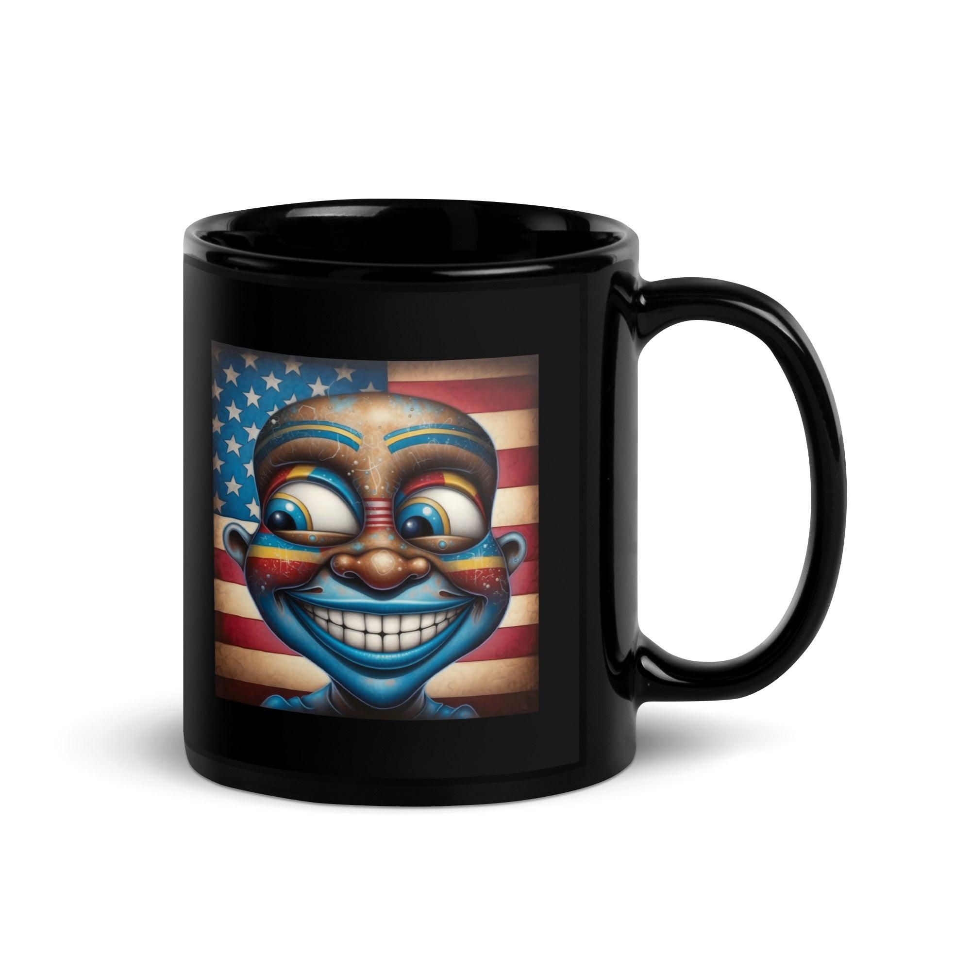 American Ingenuity Black Glossy Mug - Beyond T-shirts