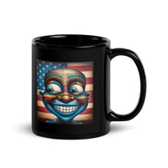 American Ingenuity Black Glossy Mug - Beyond T-shirts