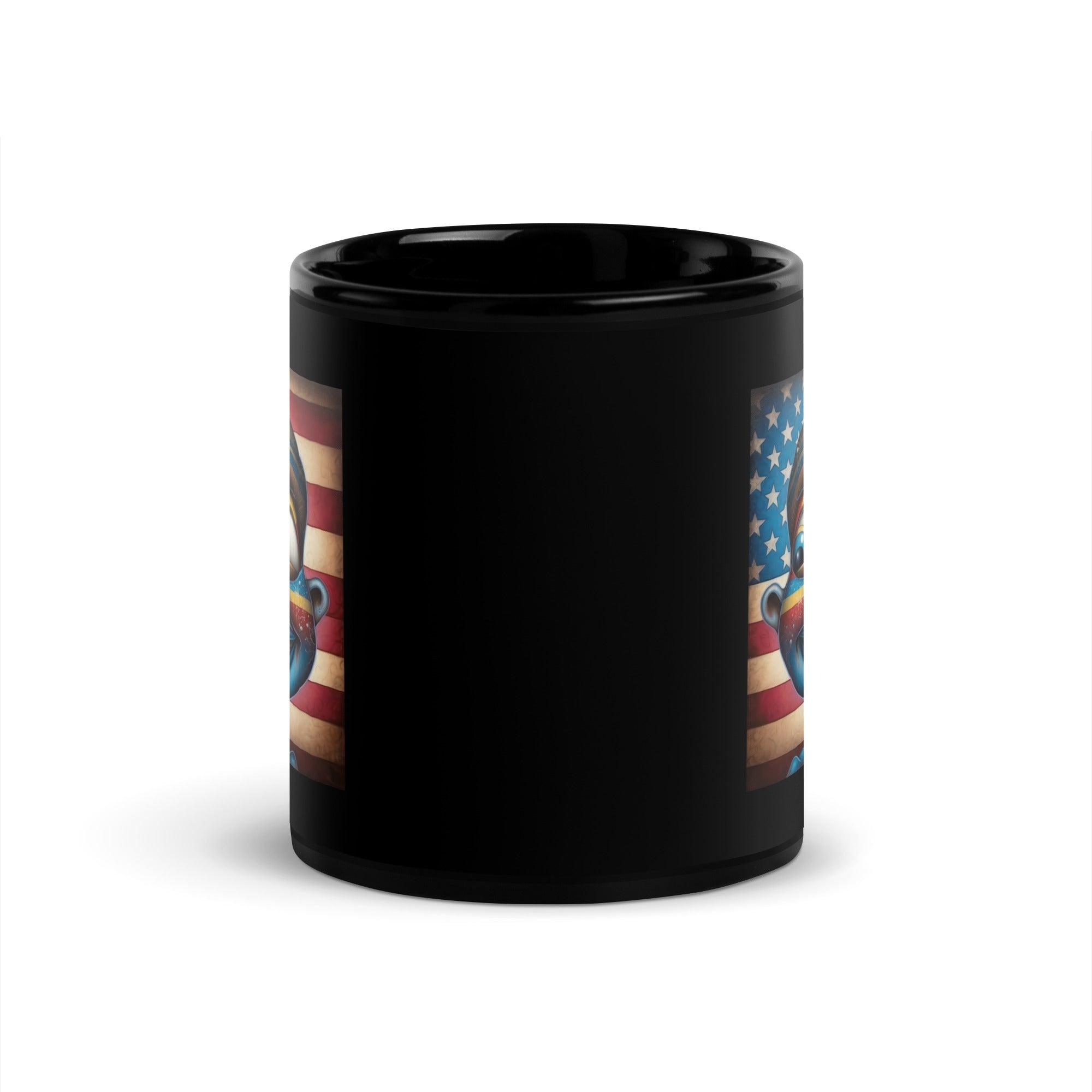 American Ingenuity Black Glossy Mug - Beyond T-shirts