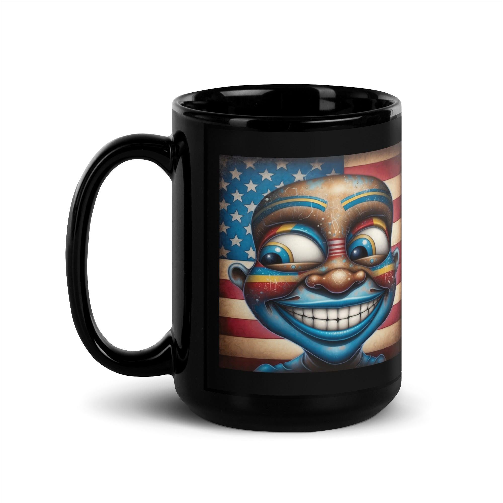 American Ingenuity Black Glossy Mug - Beyond T-shirts