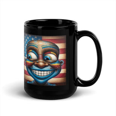 American Ingenuity Black Glossy Mug - Beyond T-shirts