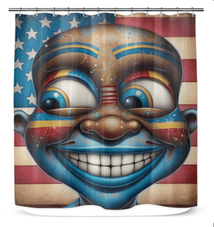 American Ingenuity Shower Curtain - Beyond T-shirts