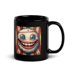 American Inspiration Black Glossy Mug - Beyond T-shirts