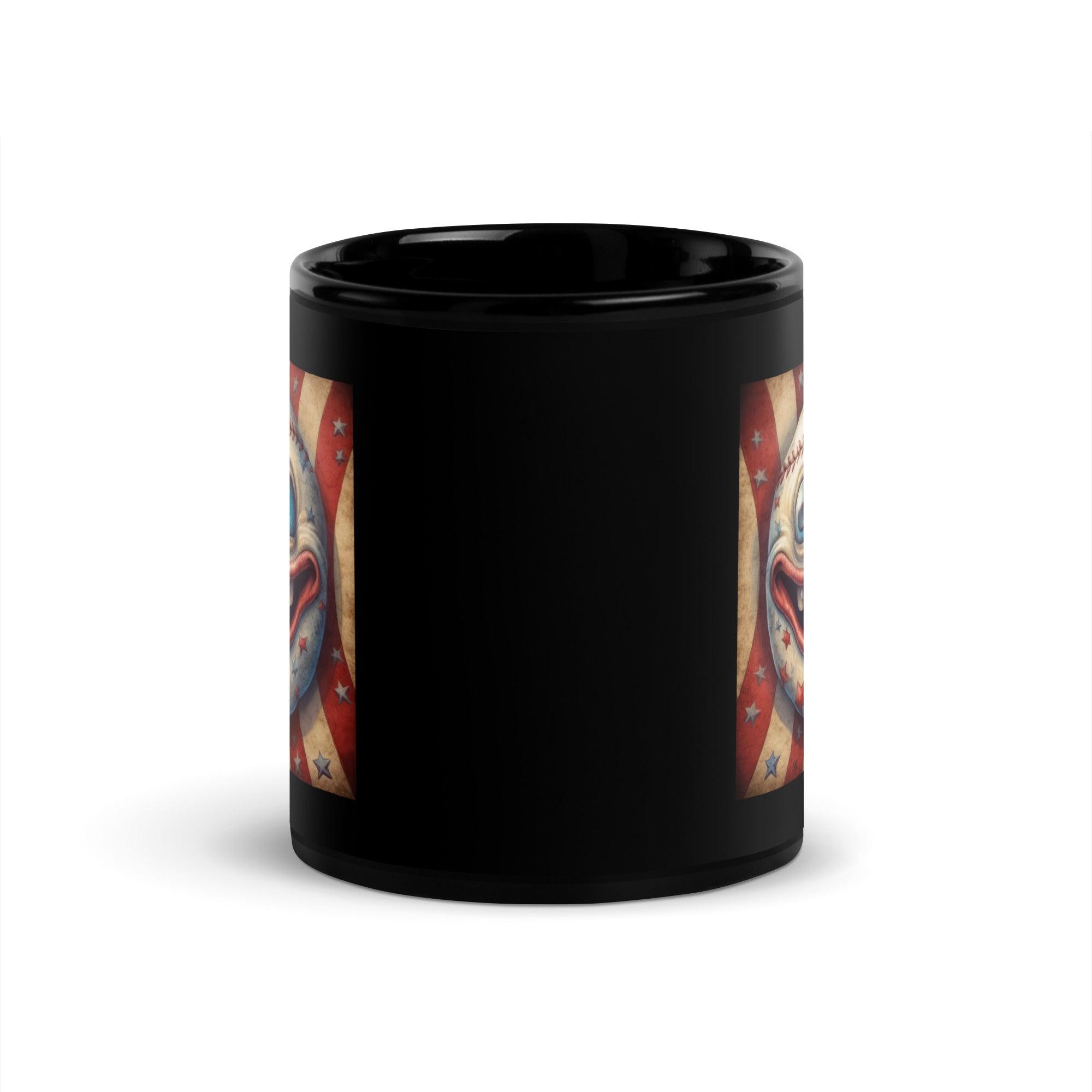 American Inspiration Black Glossy Mug - Beyond T-shirts