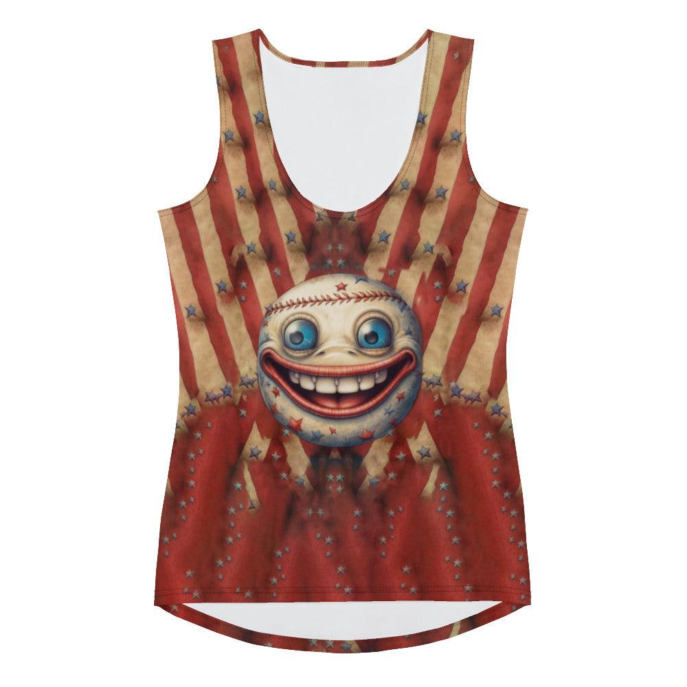 American Inspiration Sublimation Cut & Sew Tank Top - Beyond T-shirts