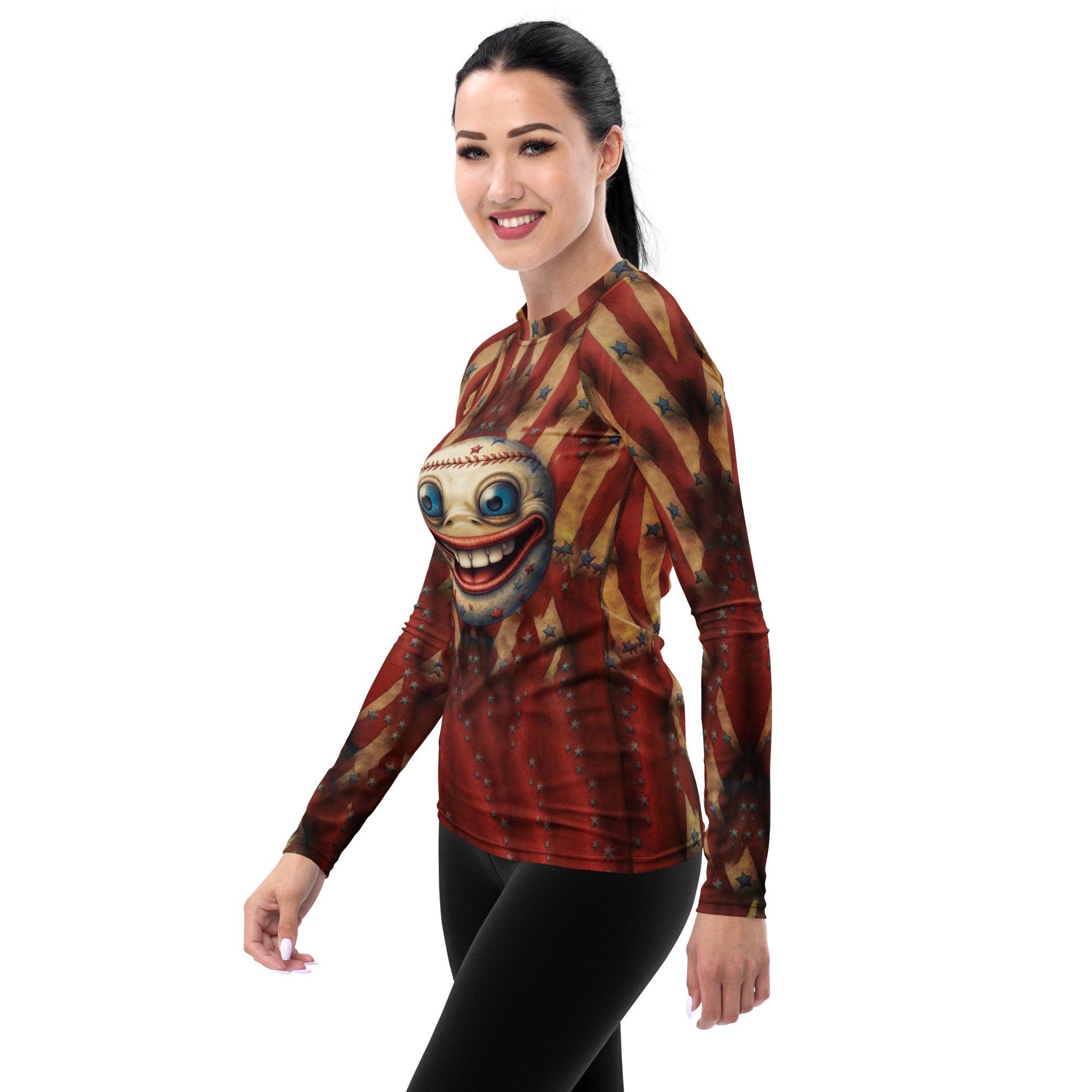 American Inspiration Women's Rash Guard - Beyond T-shirts