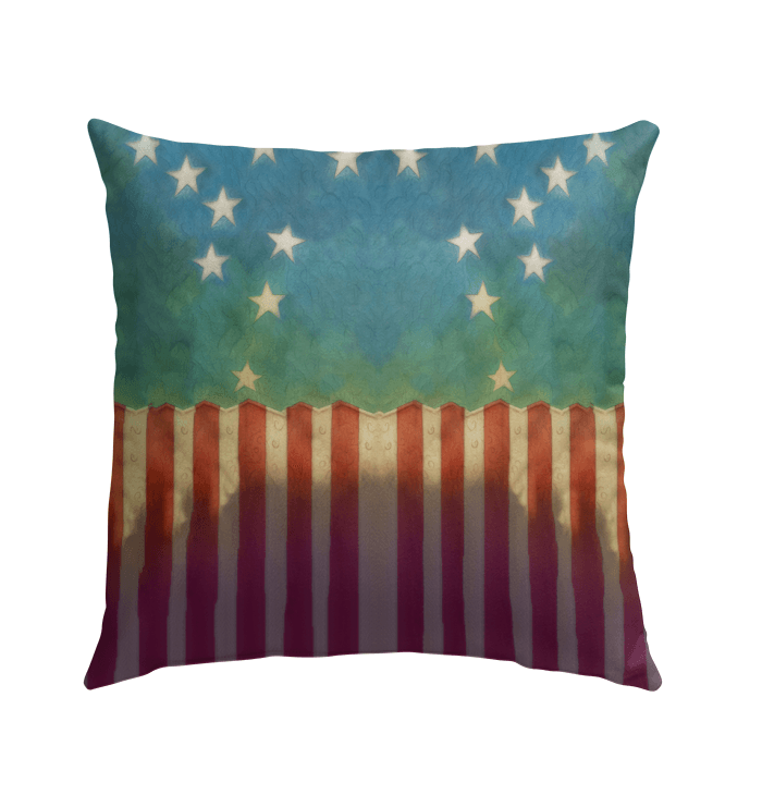 American Pride Outdoor Pillow - Beyond T-shirts