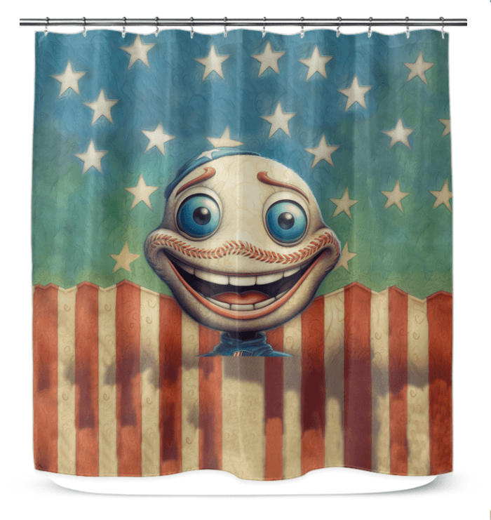 American Pride Shower Curtain - Beyond T-shirts