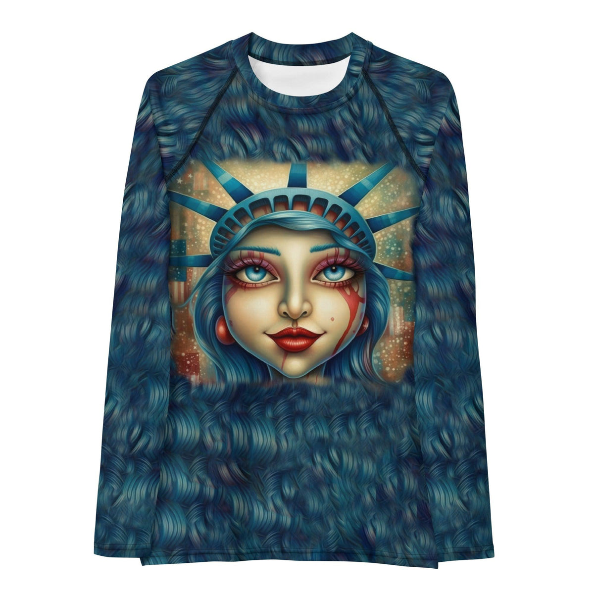 American Pride Women's Rash Guard - Beyond T-shirts