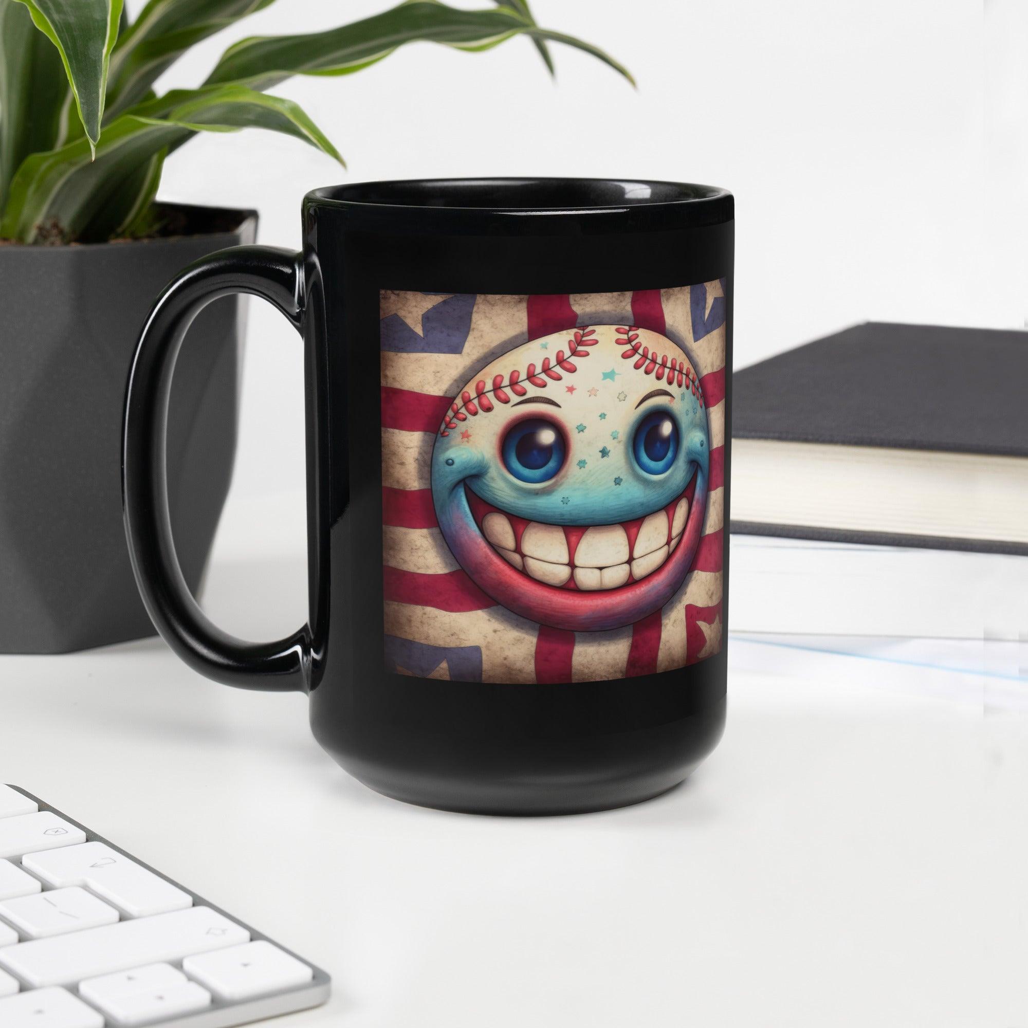 American Progress Black Glossy Mug - Beyond T-shirts