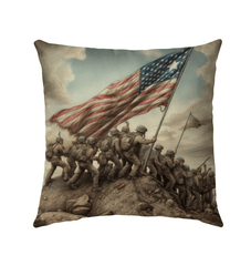 American Progress Outdoor Pillow - Beyond T-shirts