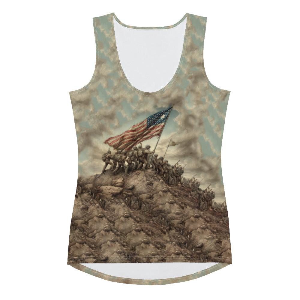 American Progress Sublimation Cut & Sew Tank Top - Beyond T-shirts