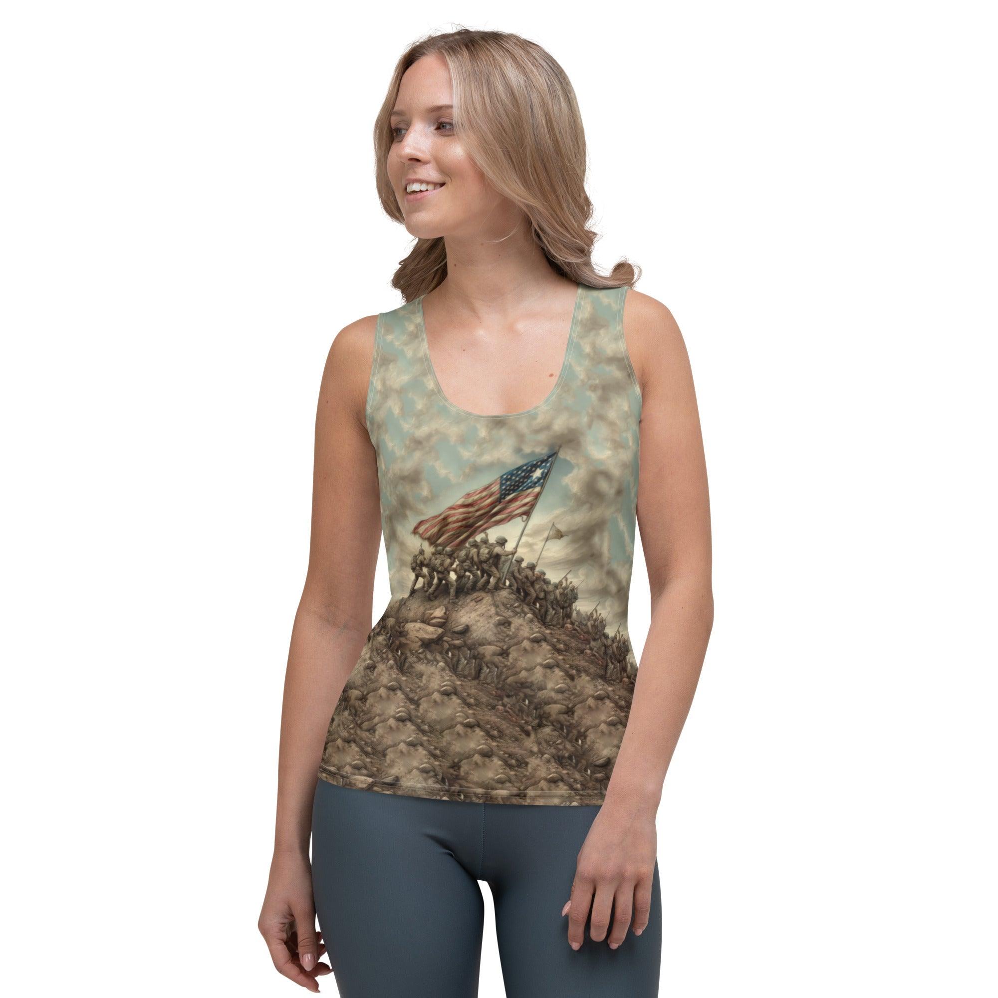 American Progress Sublimation Cut & Sew Tank Top - Beyond T-shirts