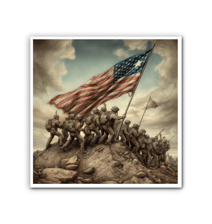 American Progress Wrapped Canvas - Beyond T-shirts