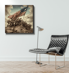 American Progress Wrapped Canvas - Beyond T-shirts