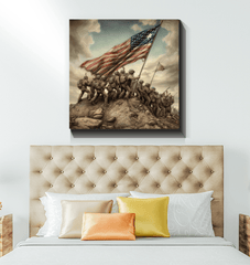 American Progress Wrapped Canvas - Beyond T-shirts