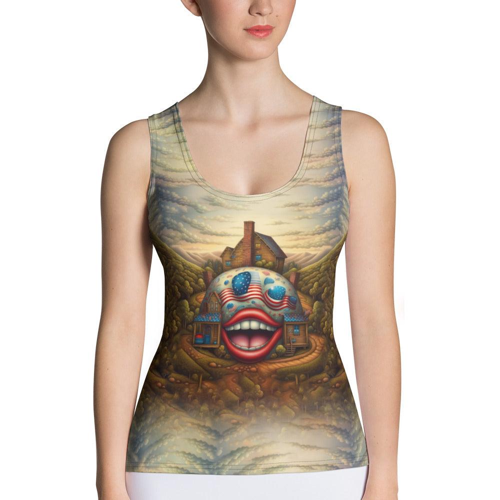 American Renaissance Sublimation Cut & Sew Tank Top - Beyond T-shirts