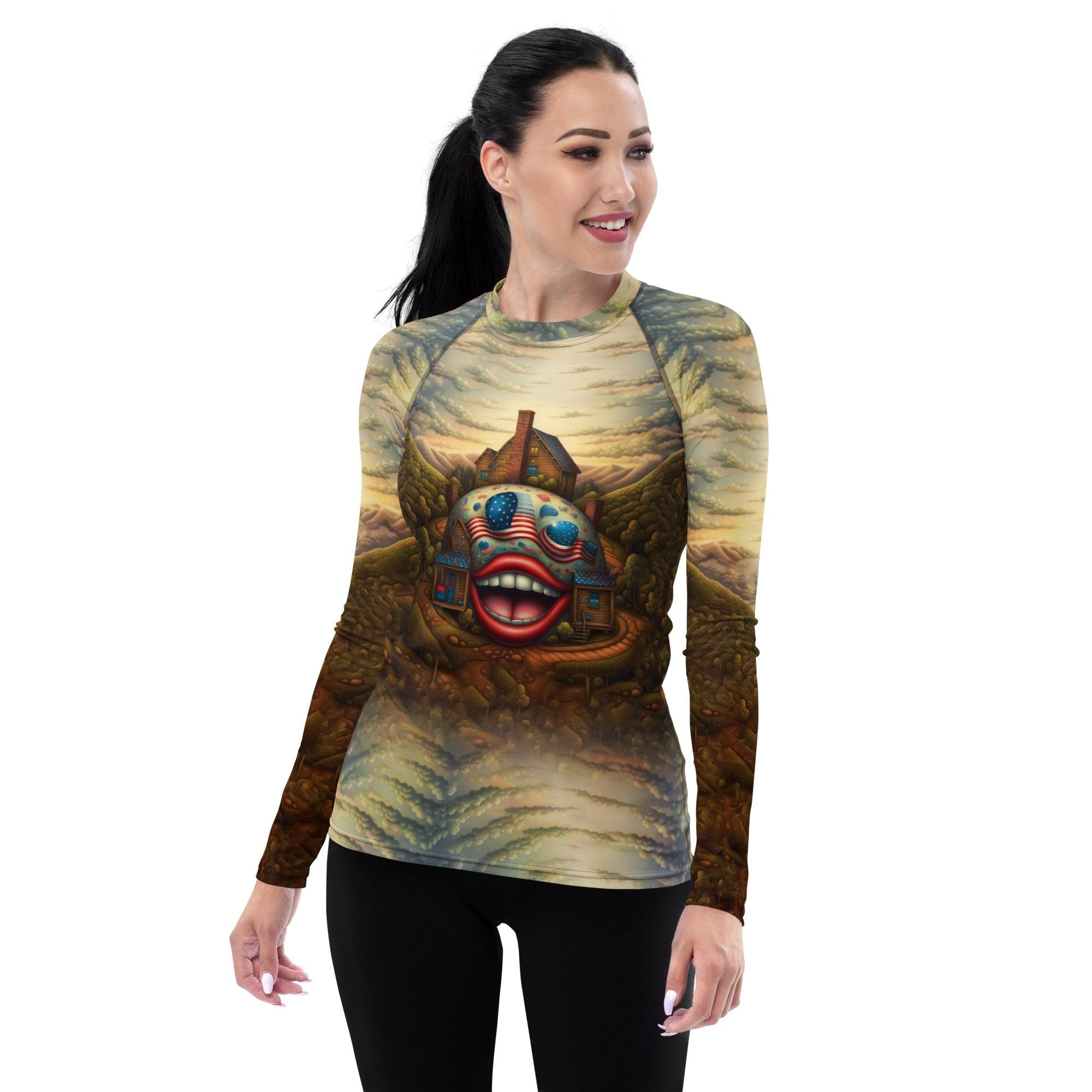 American Renaissance Women's Rash Guard - Beyond T-shirts