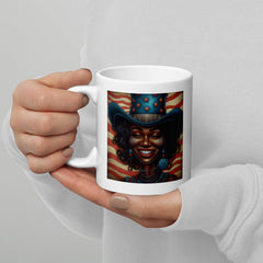 American Revolution White Glossy Mug - Beyond T-shirts