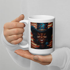 American Revolution White Glossy Mug - Beyond T-shirts