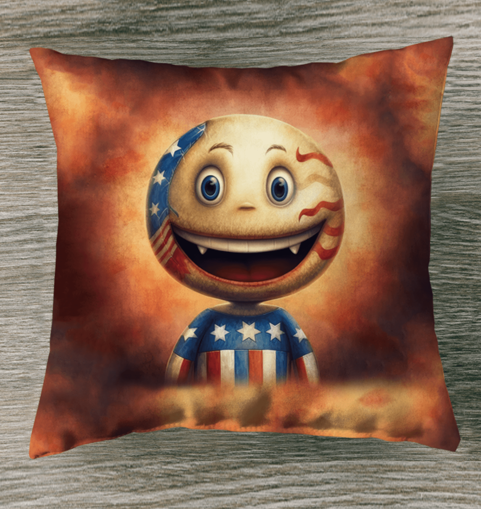 American Salute Indoor Pillow - Beyond T-shirts