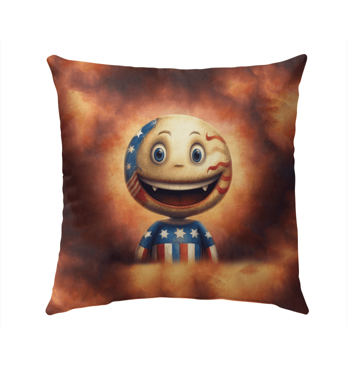 American Salute Outdoor Pillow - Beyond T-shirts