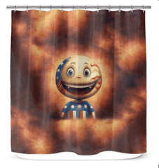 American Salute Shower Curtain - Beyond T-shirts