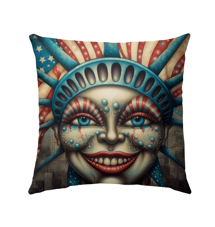 American Spirit Outdoor Pillow - Beyond T-shirts