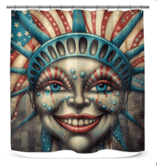 American Spirit Shower Curtain - Beyond T-shirts