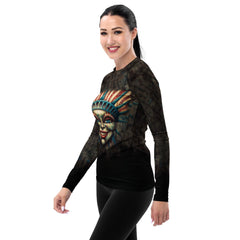 American Spirit Women's Rash Guard - Beyond T-shirts