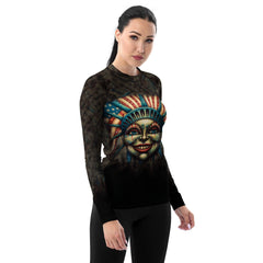 American Spirit Women's Rash Guard - Beyond T-shirts