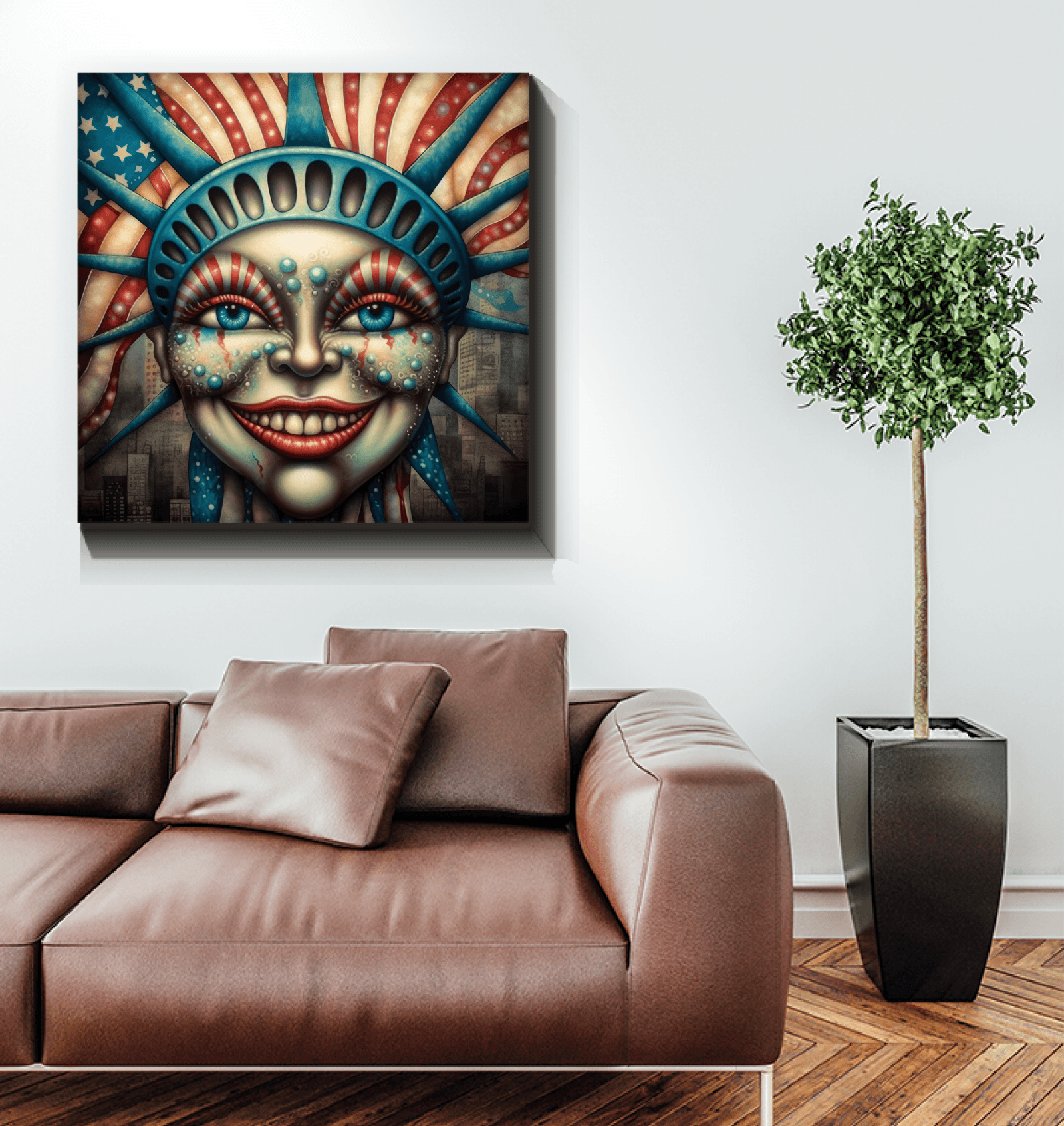 American Spirit Wrapped Canvas - Beyond T-shirts