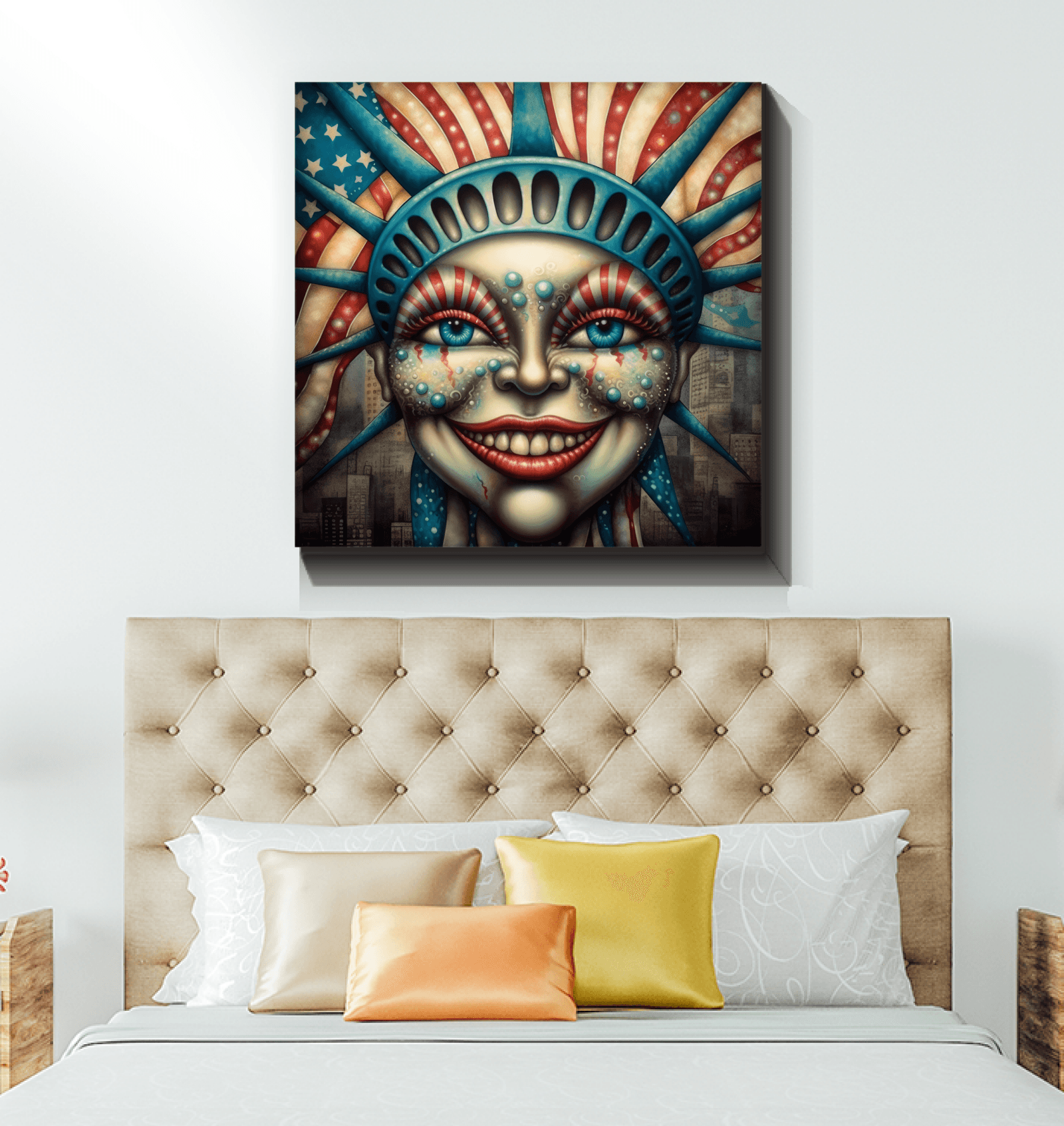 American Spirit Wrapped Canvas - Beyond T-shirts