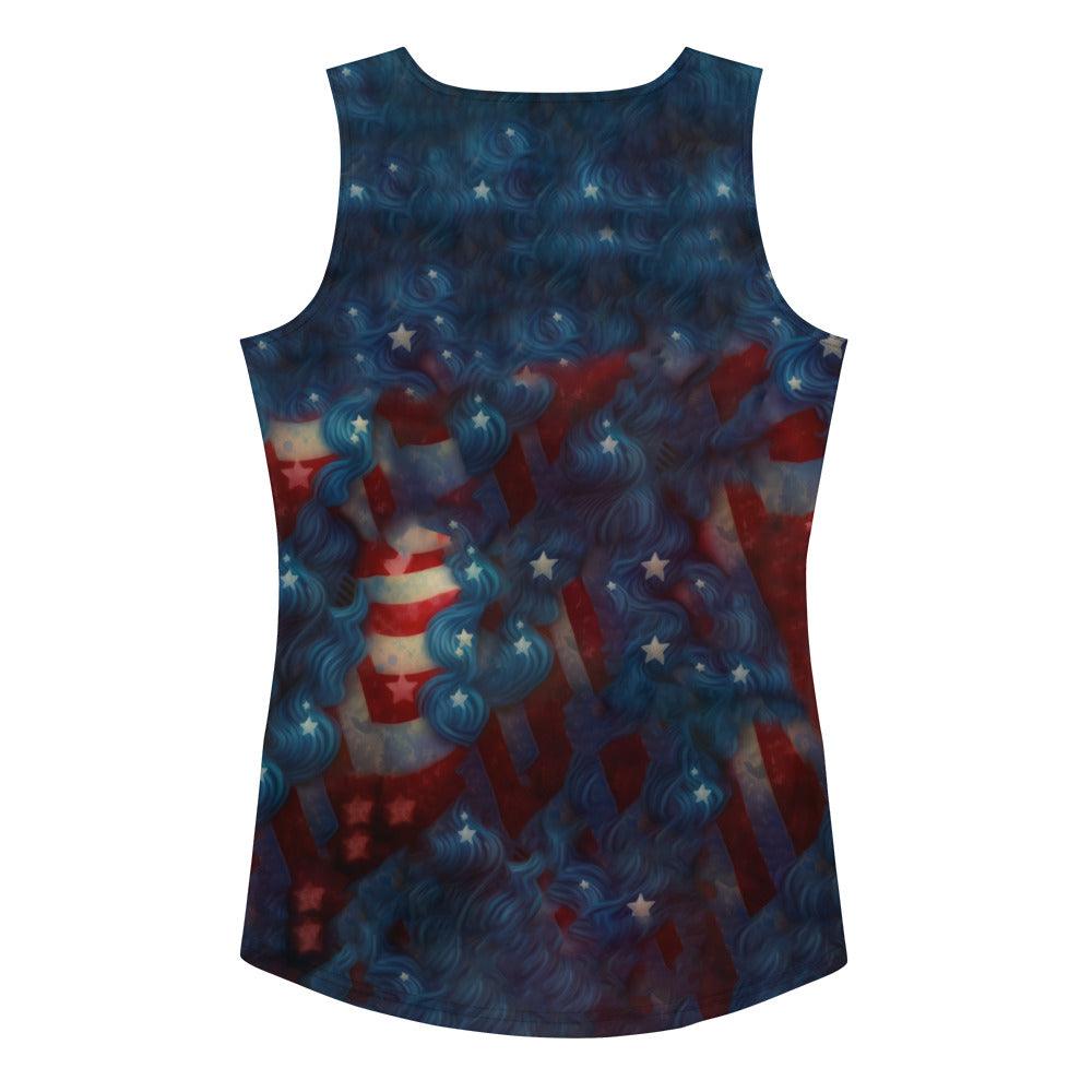 American Tradition Sublimation Cut & Sew Tank Top - Beyond T-shirts