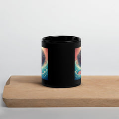 American Vision Black Glossy Mug - Beyond T-shirts