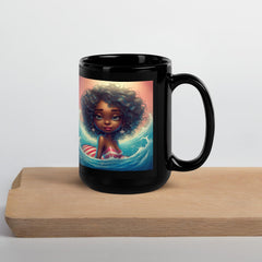 American Vision Black Glossy Mug - Beyond T-shirts