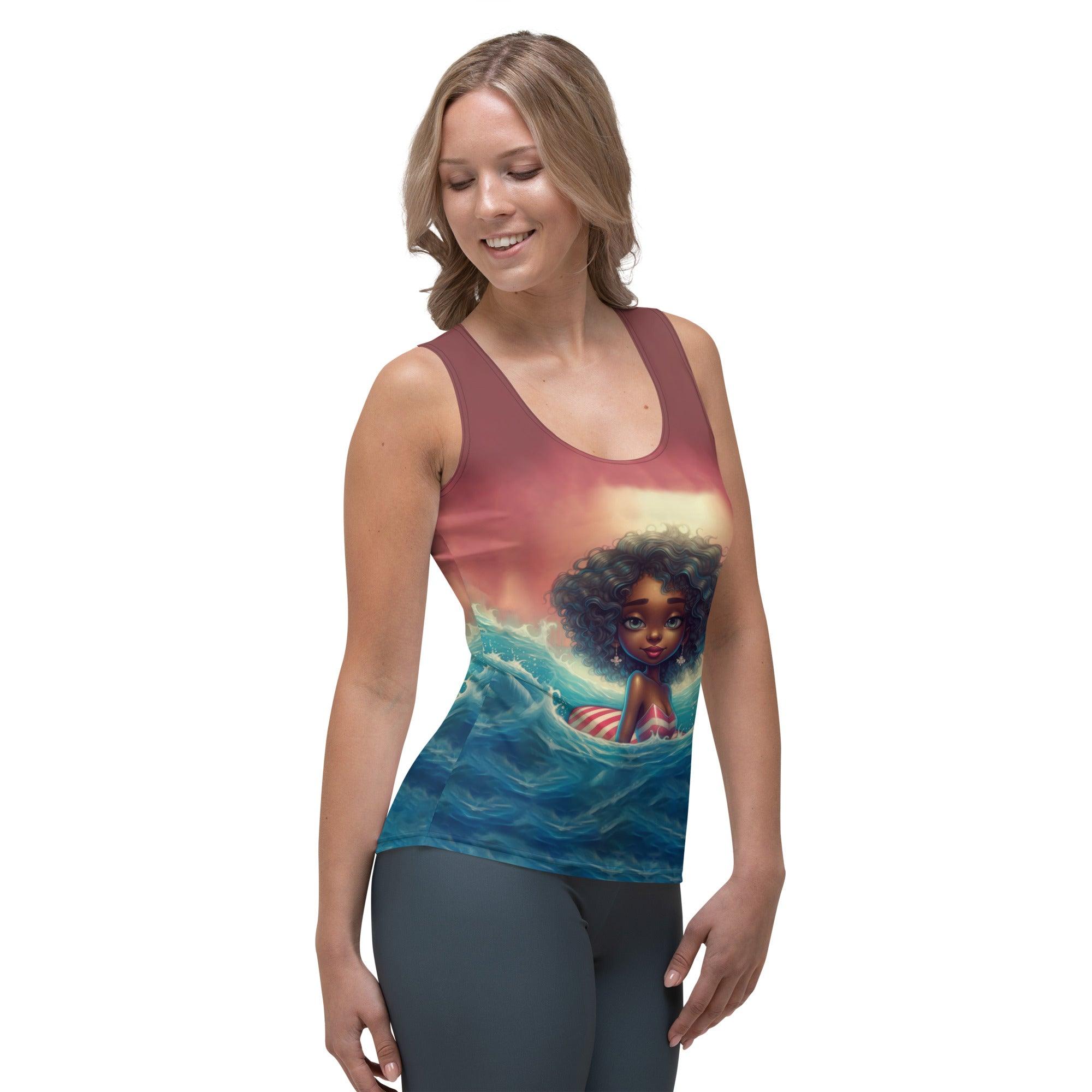 American Vision Sublimation Cut & Sew Tank Top - Beyond T-shirts