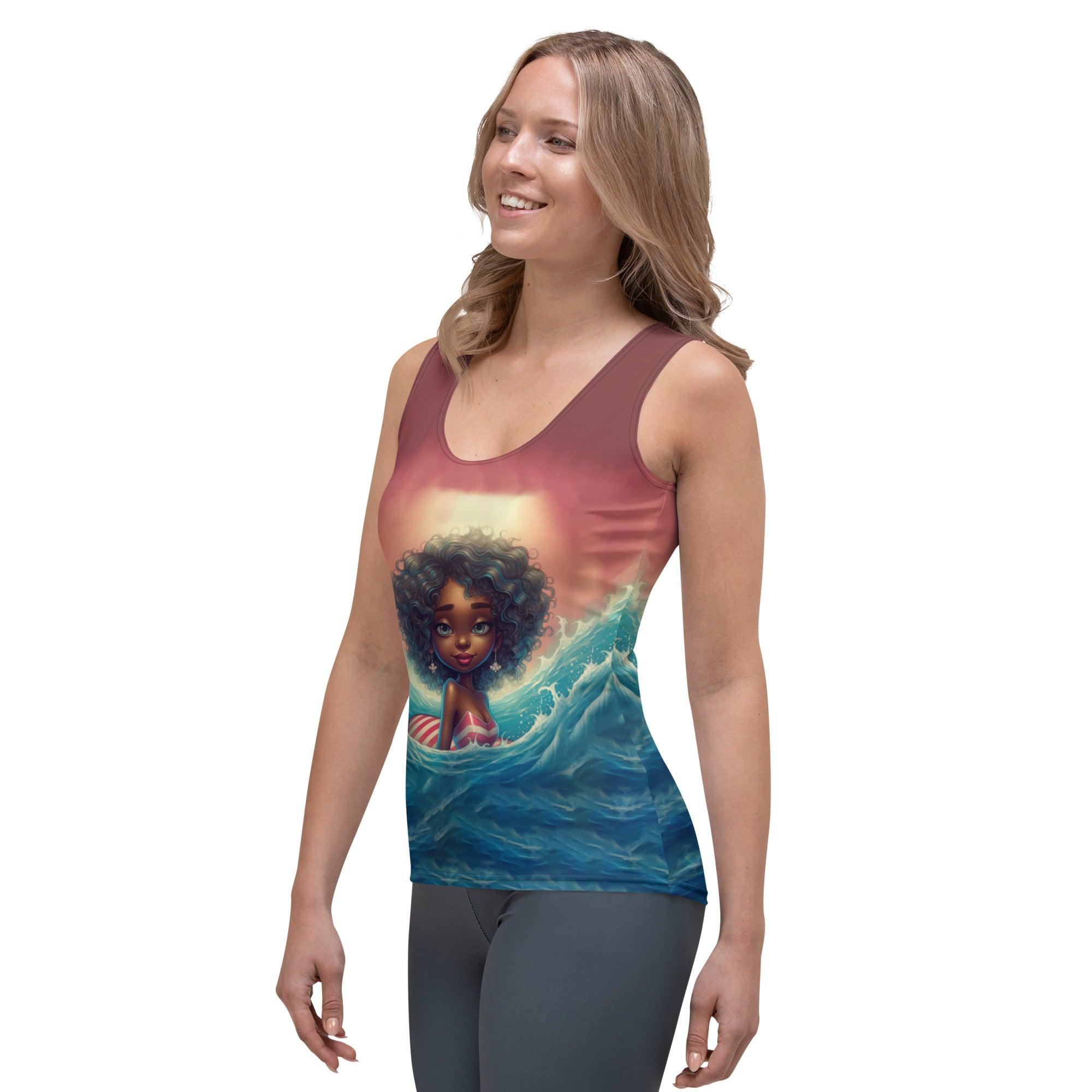 American Vision Sublimation Cut & Sew Tank Top - Beyond T-shirts