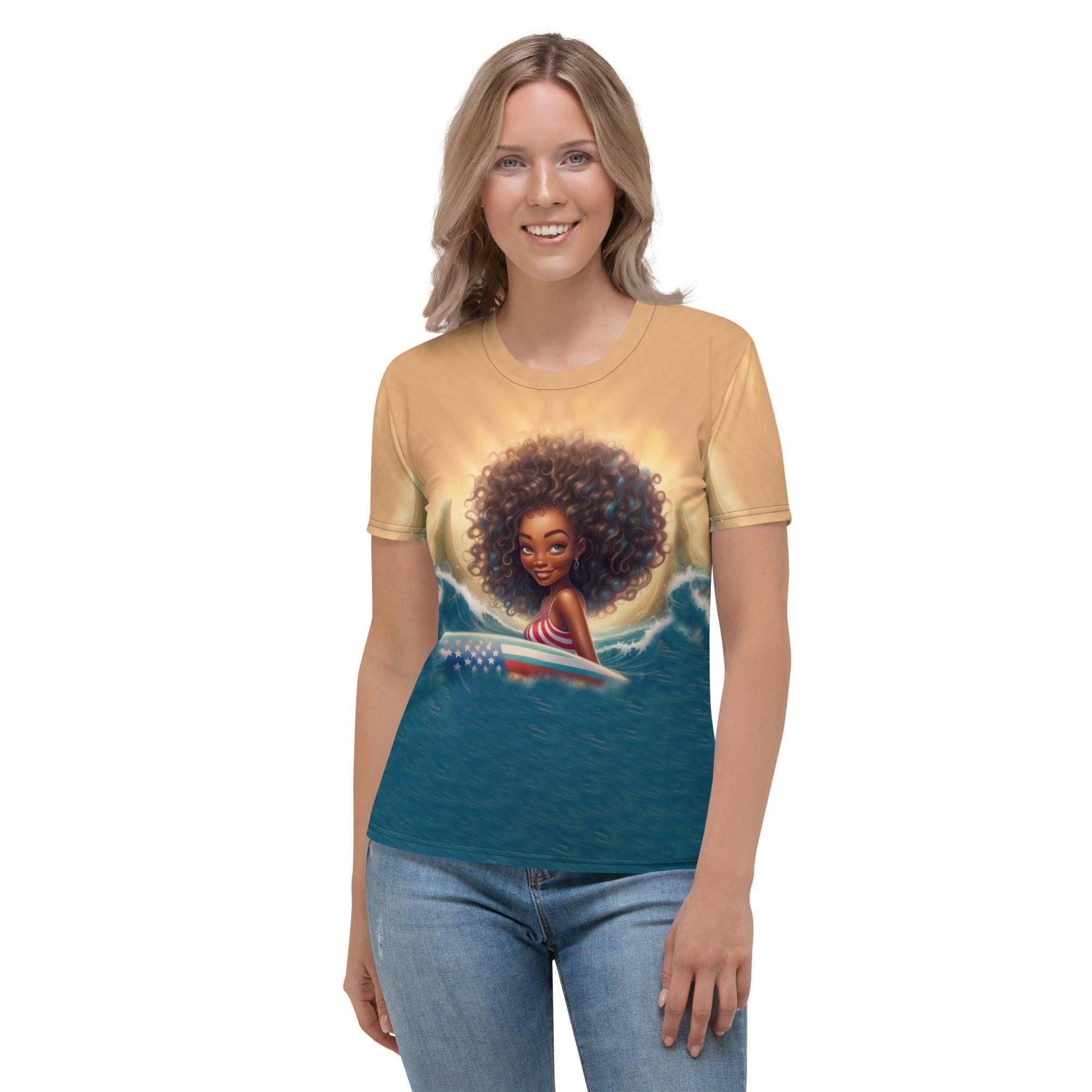 Americans All Women's T-shirt - Beyond T-shirts