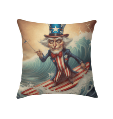 An American Dream Indoor Pillow - Beyond T-shirts