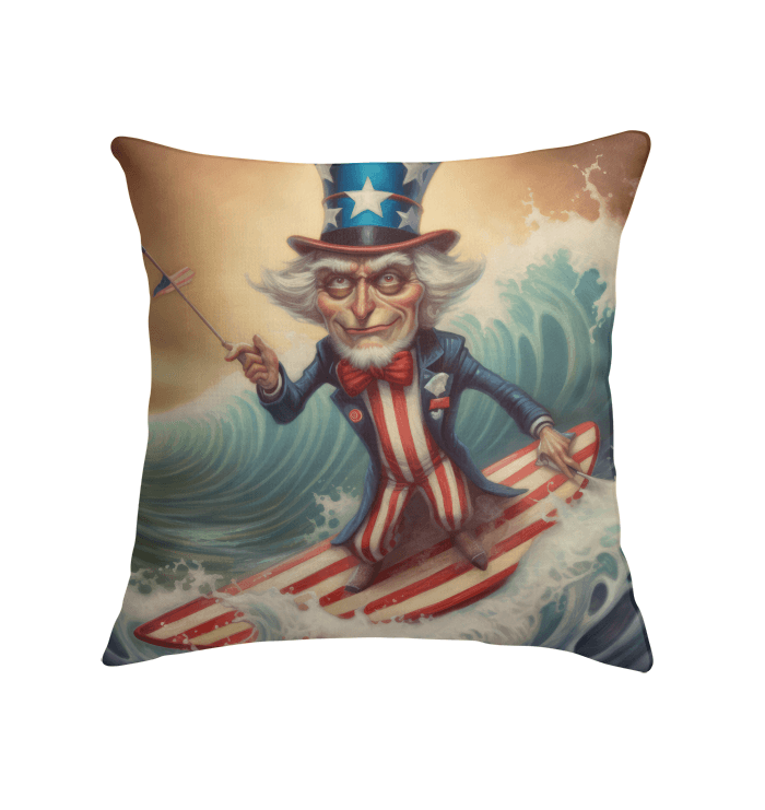 An American Dream Indoor Pillow - Beyond T-shirts