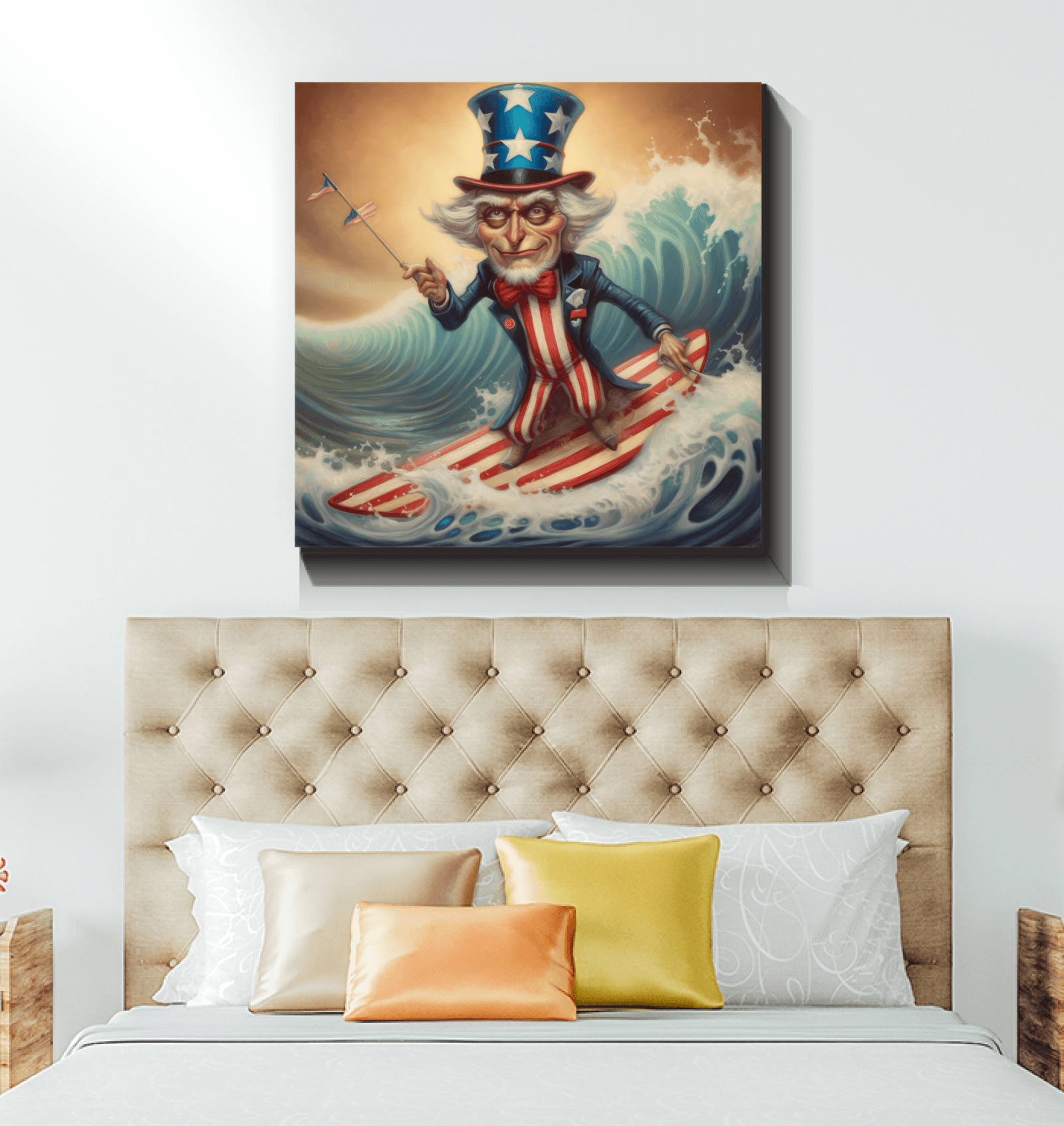 An American Dream Wrapped Canvas - Beyond T-shirts