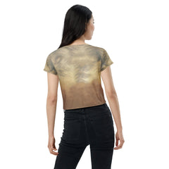 An American Journey All-Over Print Crop Tee - Beyond T-shirts