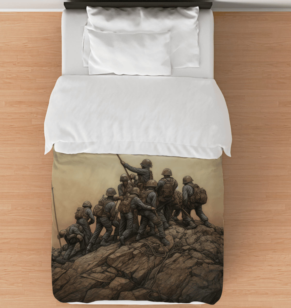 An American Journey Comforter - Twin - Beyond T-shirts