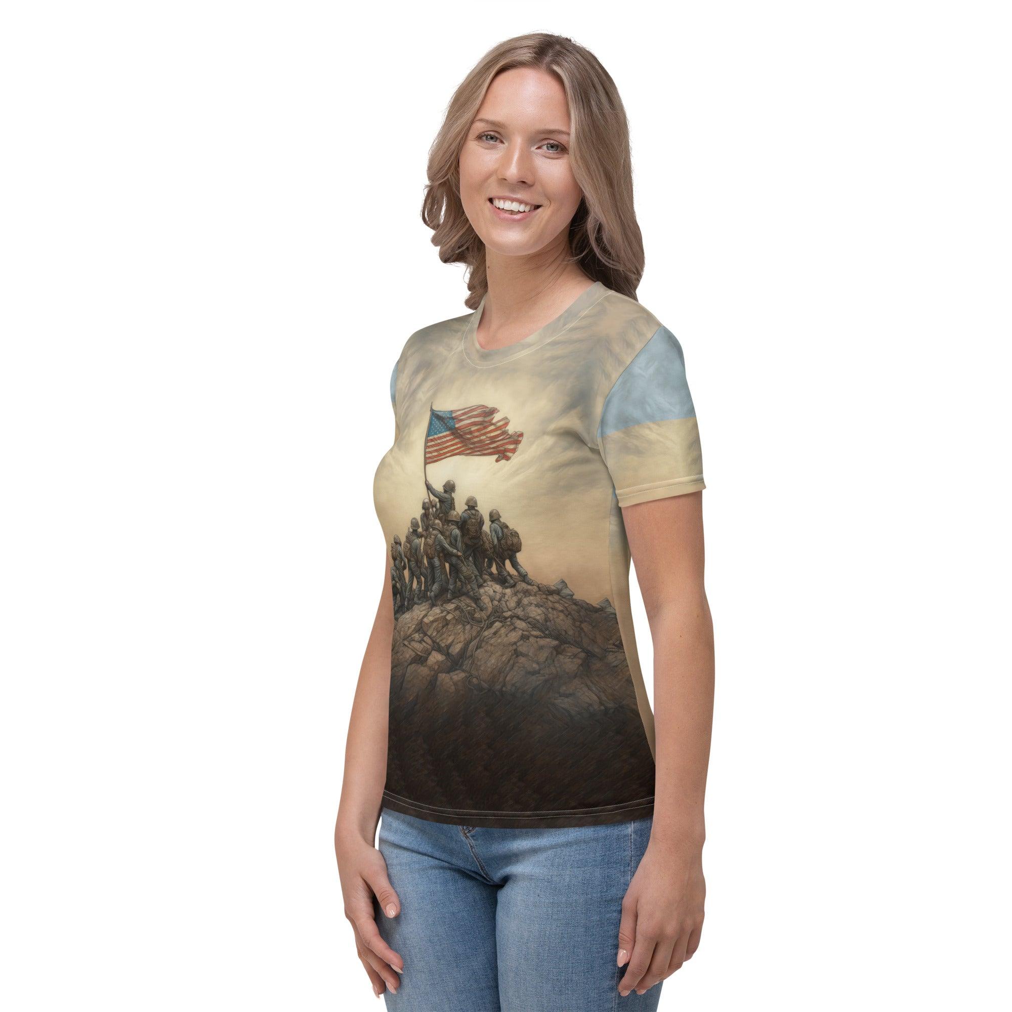 An American Journey Women's T-Shirt - Beyond T-shirts