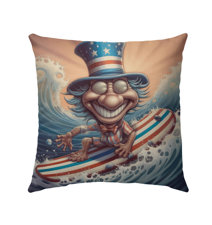 An American Vision Outdoor Pillow - Beyond T-shirts